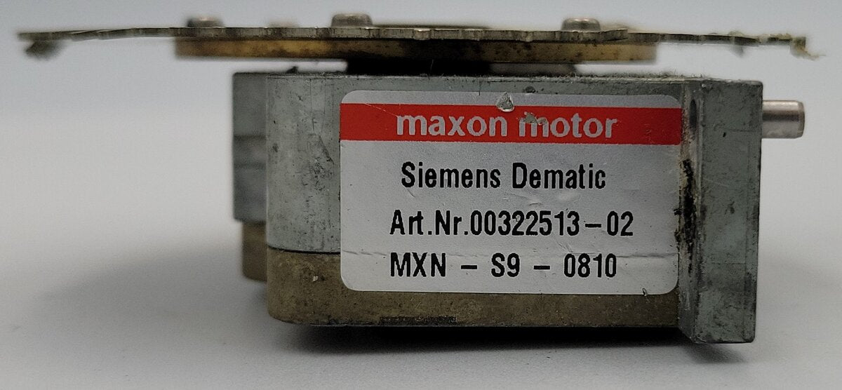 Maxon 137488 20 Volt DC Motor with Siemens 00322513-02 Drive Unit