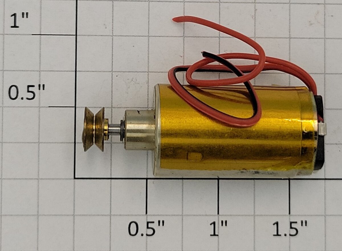 Faulhaber 1516E012SLT 12VDC Can Mini-motor SA with Gear Reducer and Pulley