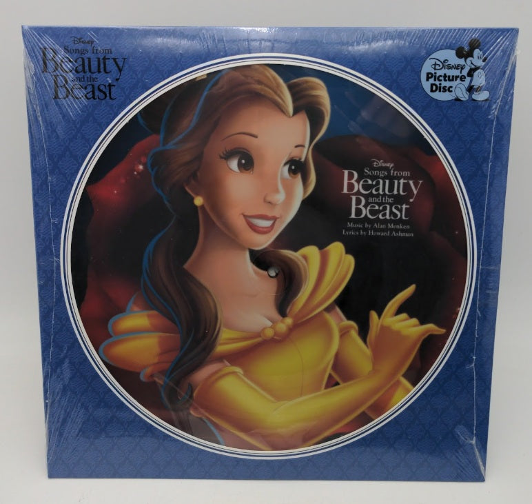 Disney 1056 Songs From Beauty and the Beast LP Vinyl Picture Disc