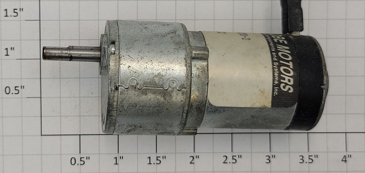 Globe Motors 415A1578-2 12 Volt Gearmotor with Wiring