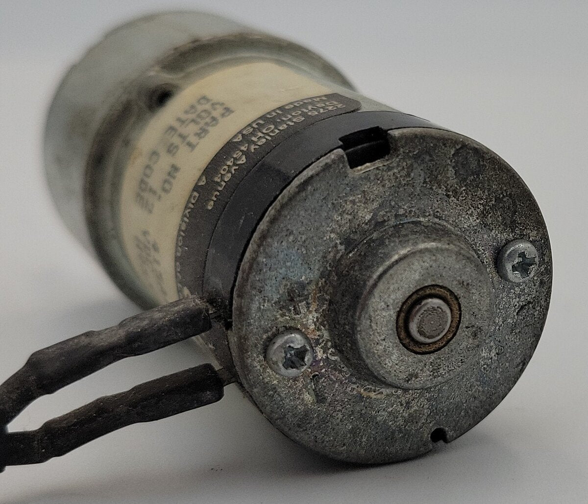 Globe Motors 415A1578-2 12 Volt Gearmotor with Wiring