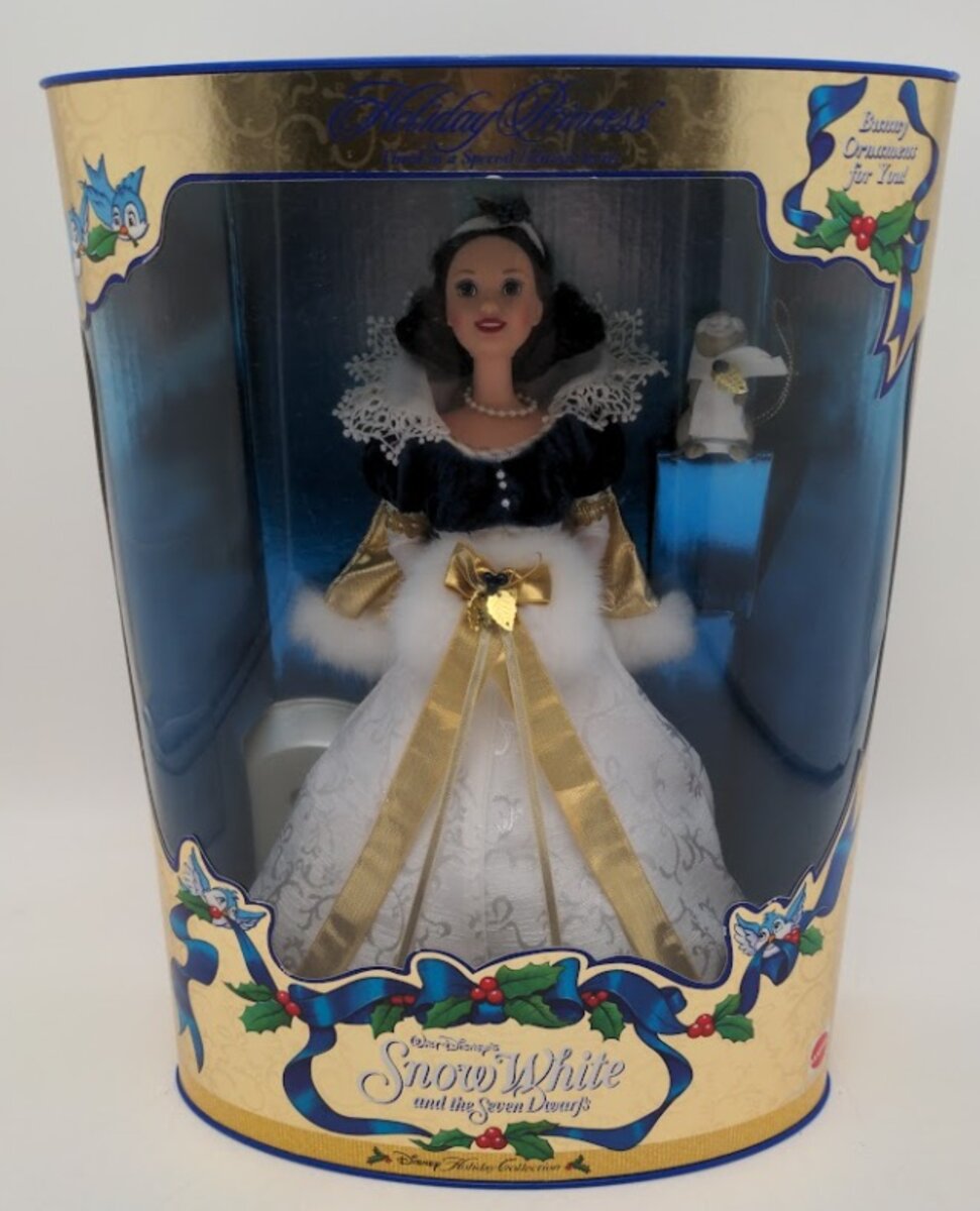 Mattel 19898 Princess Snow White and the Seven Dwarfs Holiday Collection
