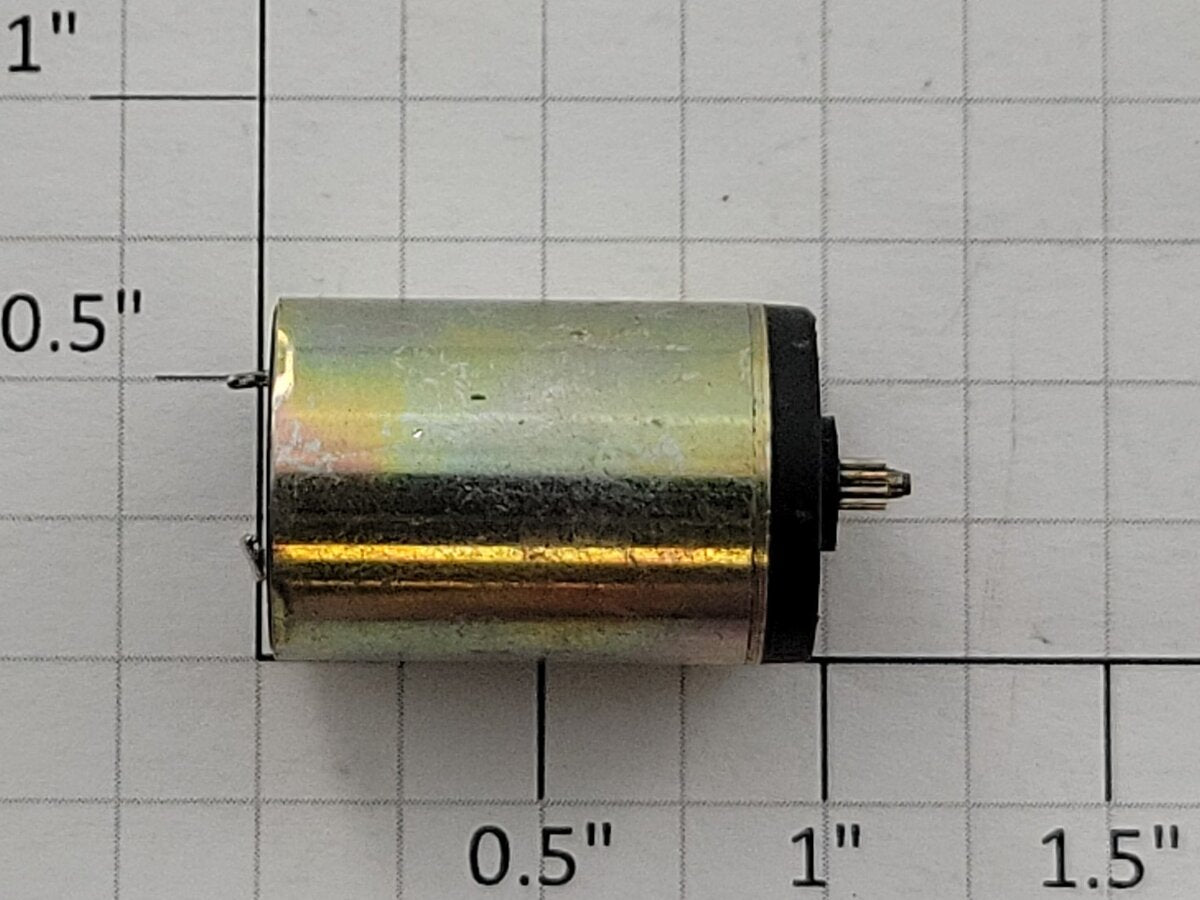 Faulhaber 1624E012S 12-Volt DC Motor with Pinion Gear