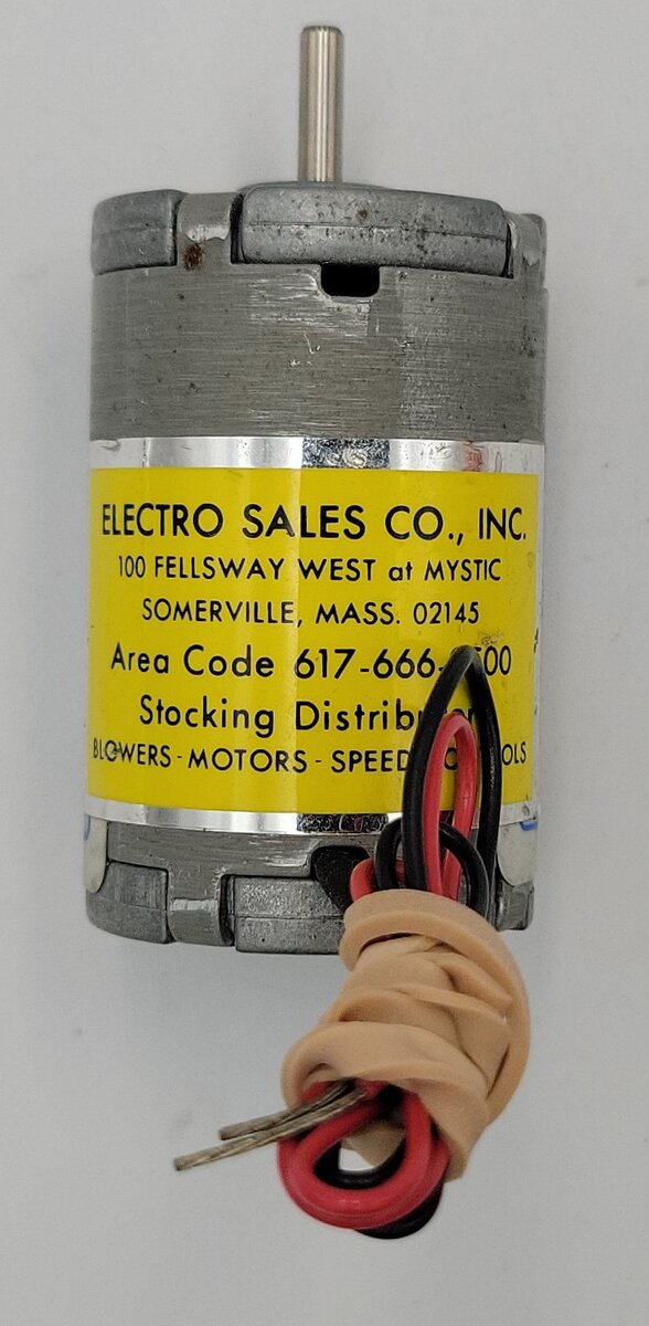 Barber-Colman FYQM-63100-51 12-Volt DC Miniature Electric Motor