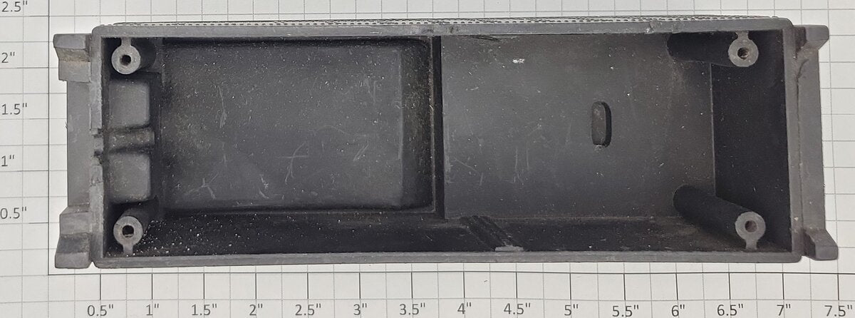 American Flyer XA9461-S2W AF Reading Lines Plastic Tender Shell