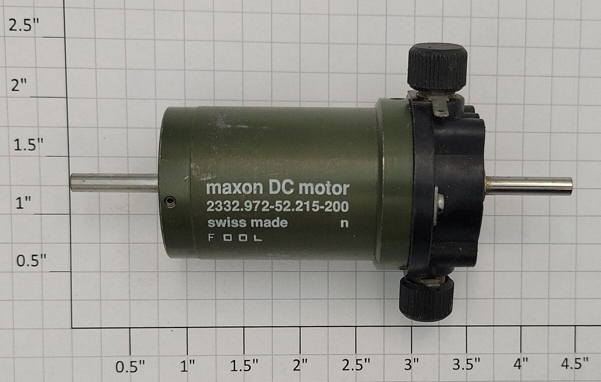 Maxon 2332.972-52.215-200 20 Volt DC Servo Motor