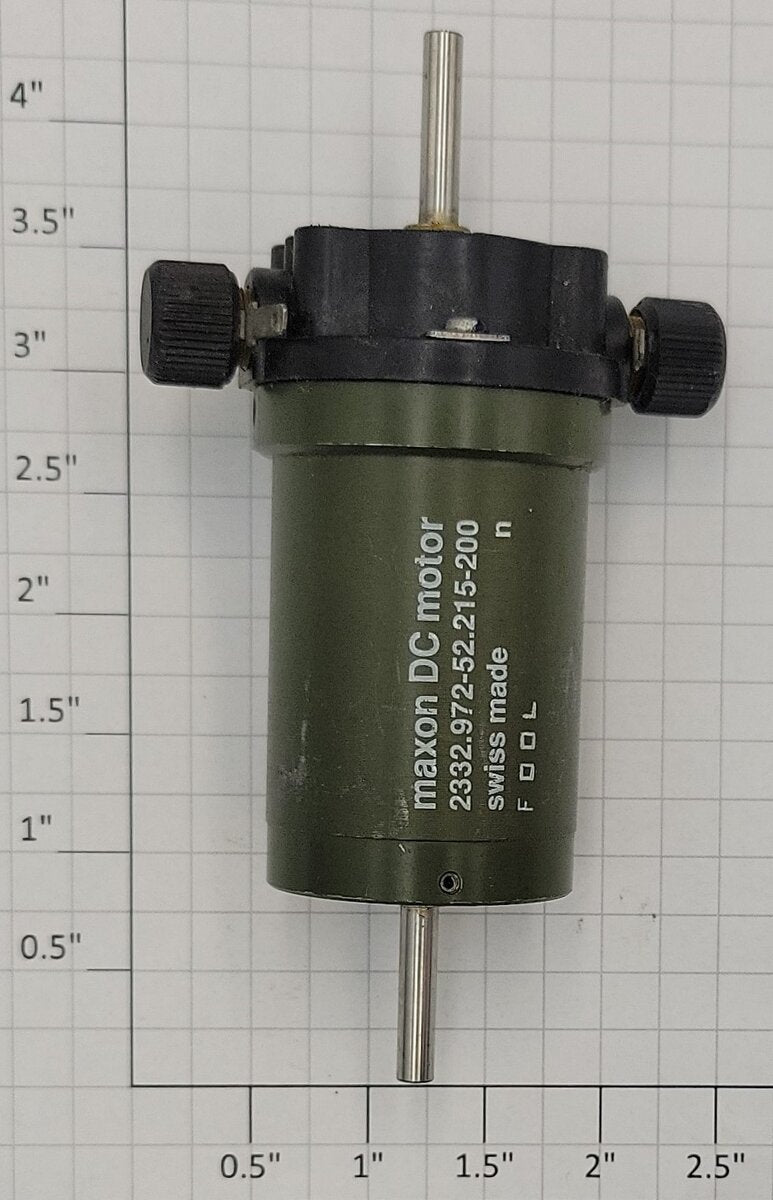 Maxon 2332.972-52.215-200 20 Volt DC Servo Motor