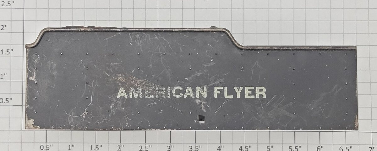 American Flyer 283T-3 American Flyer Metal Tender Shell