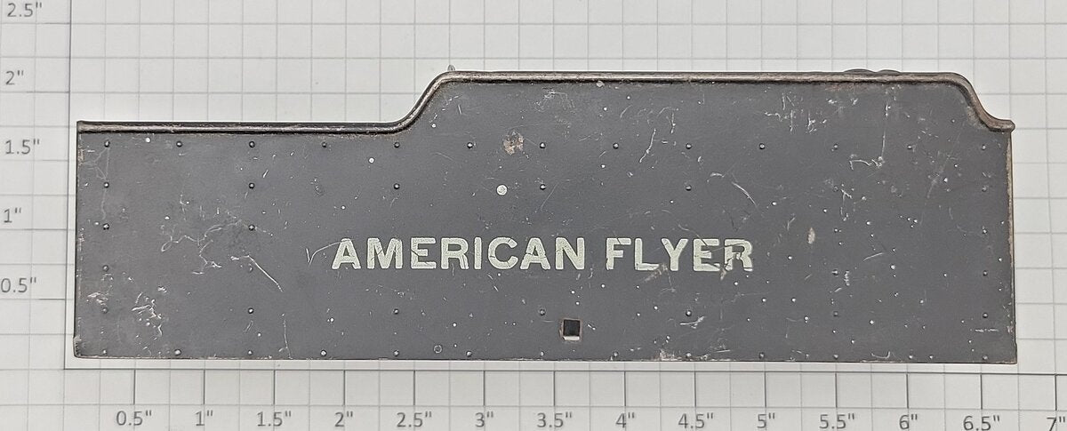 American Flyer 283T-3 American Flyer Metal Tender Shell