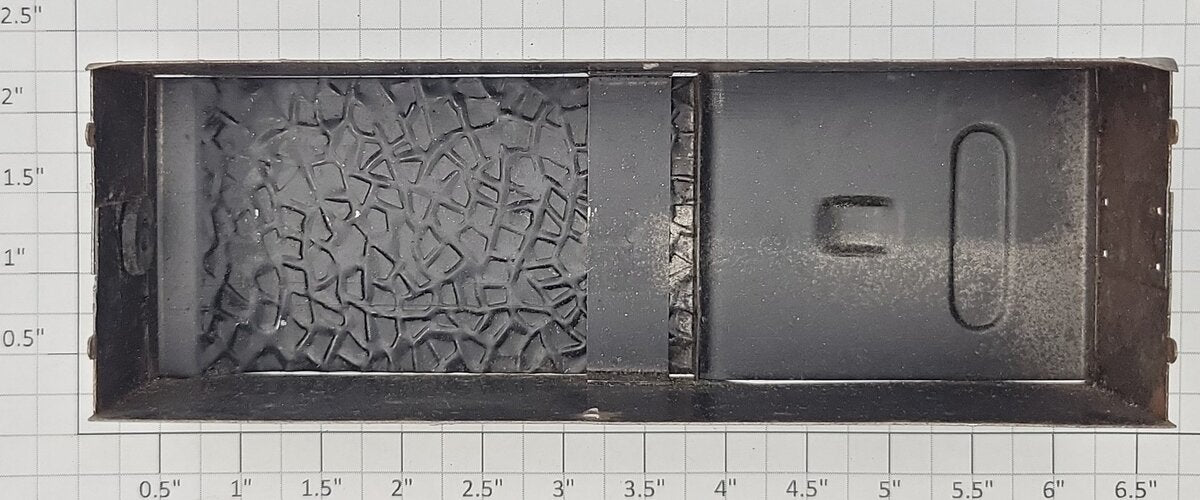 American Flyer 283T-3X Blank Metal Tender Shell