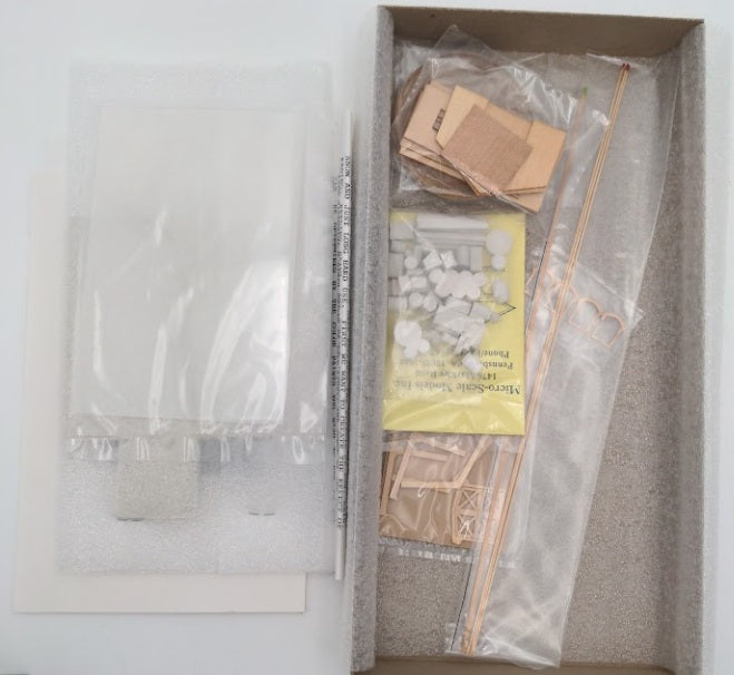 Micro-Scale Models MSKD-101 HO Scale Railroad Tool Shed Craftsman Structure Kit
