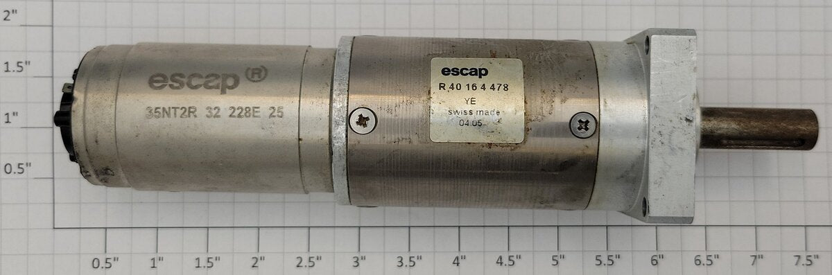 Escap 35NT2R32228E25 12 Volt Planetary Gear Motor