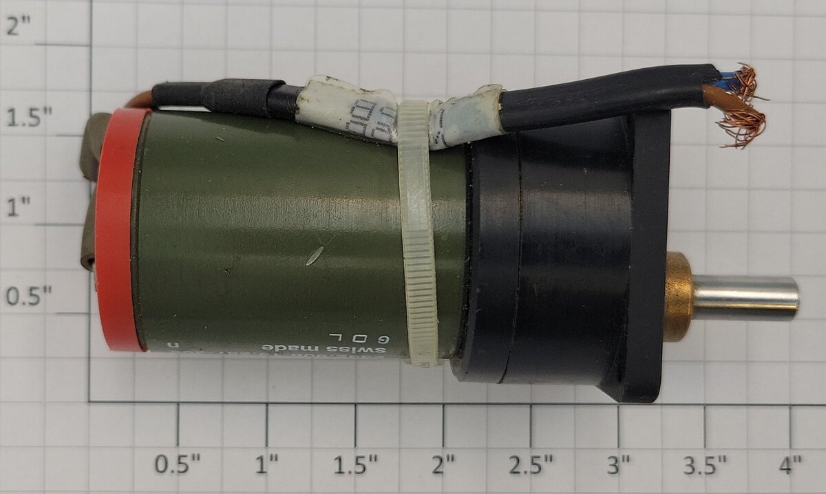 Maxon 2332.908-13.257-200 18 Volt 15 Watt DC Can Motor with Graphite Brushes