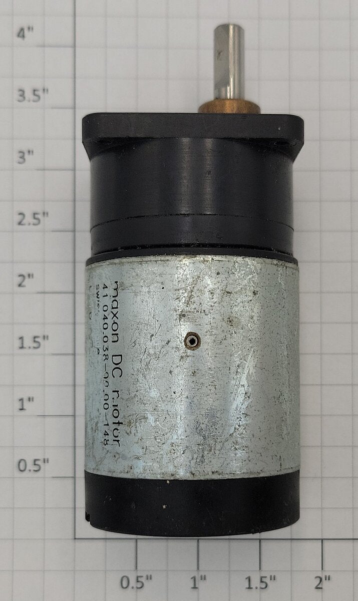 maxon 410400380000148 12-Volt DC Can Motor with Offset Gearbox