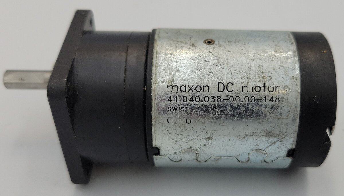 maxon 410400380000148 12-Volt DC Can Motor with Offset Gearbox