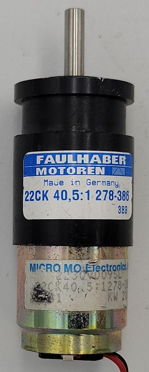 Faulhaber 2230V0095L 4 Volt DC Motor with Spur Gearhead