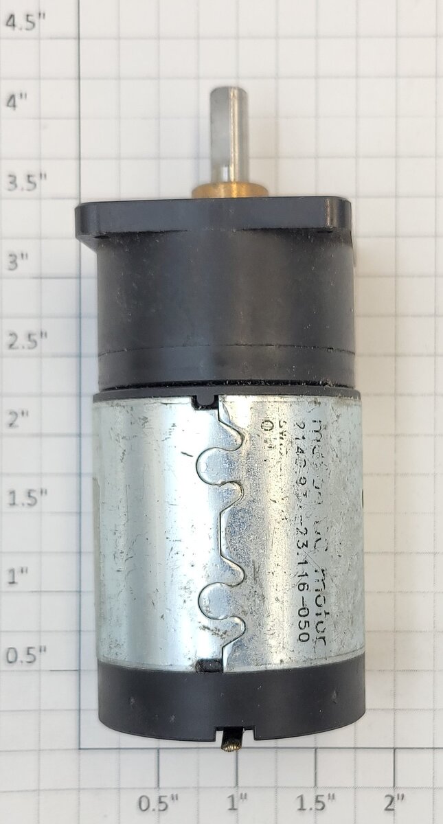 Maxon 214093923116050 12-Volt DC Can Motor with Offset Gearbox