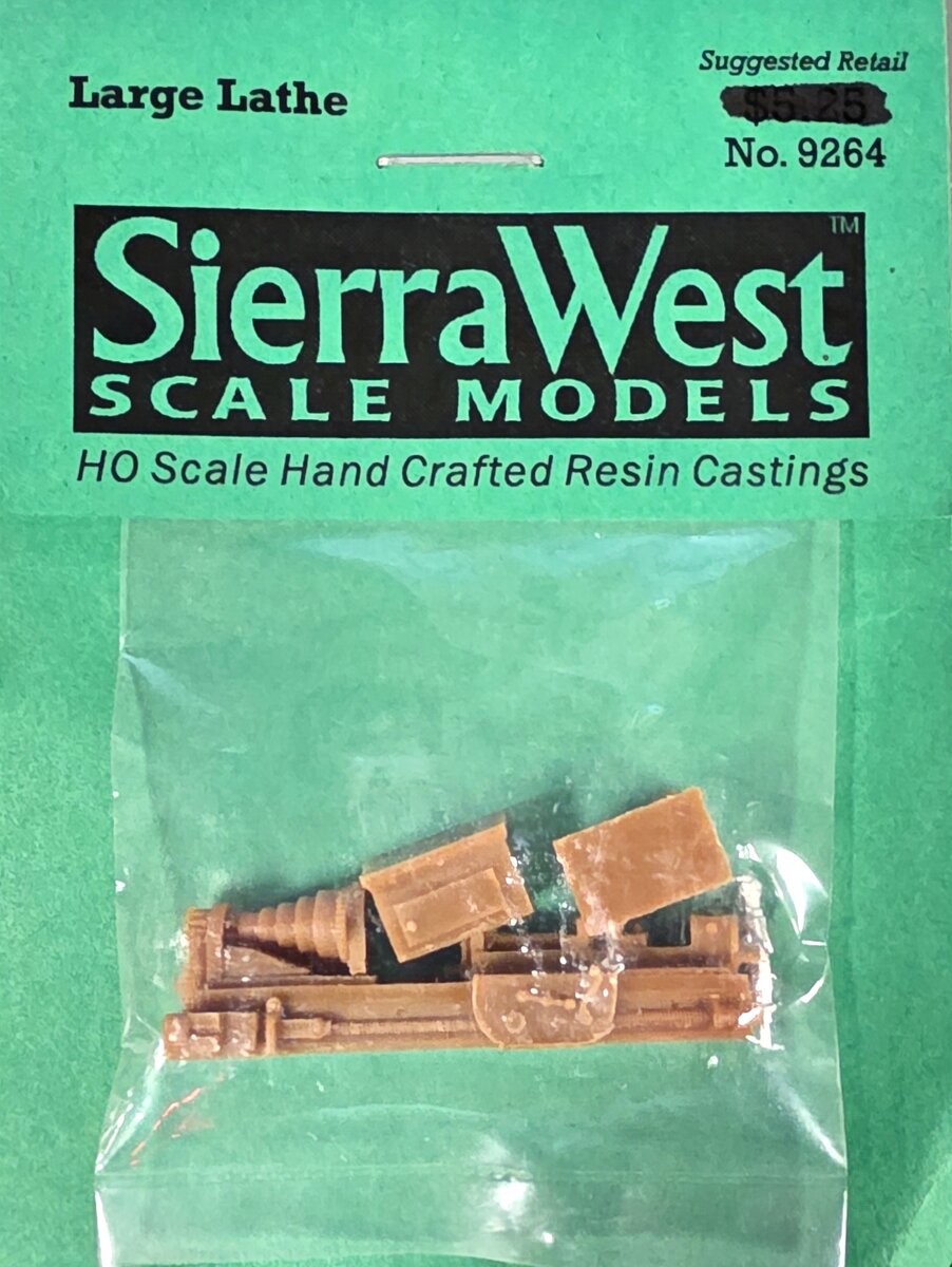 Sierra West 9264 HO Large Lathe Resin Casting