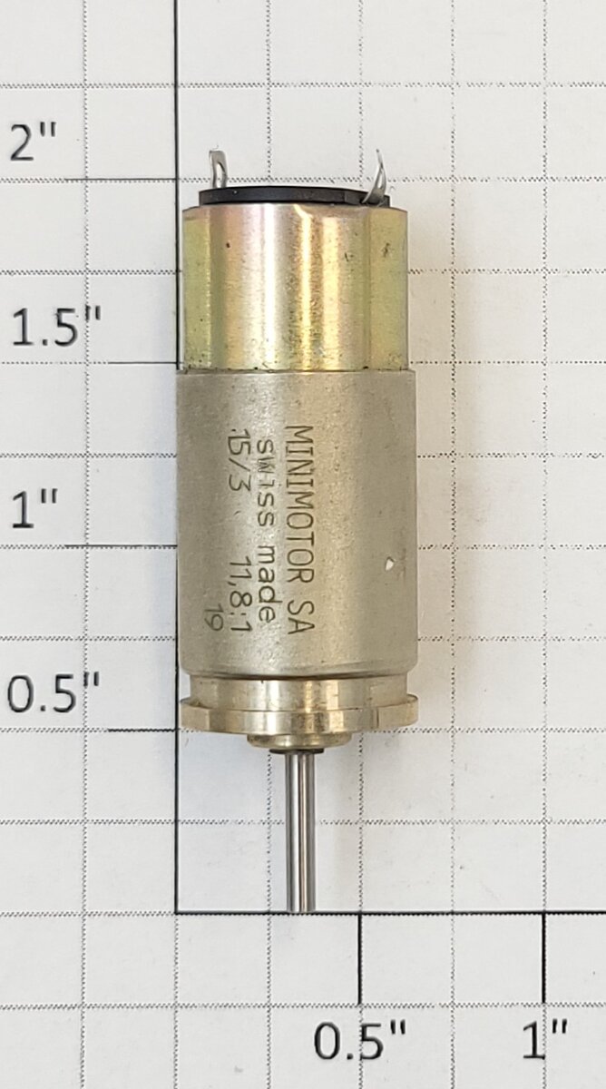 Faulhaber 1524E006S 6-Volt DC Motor with Gearbox