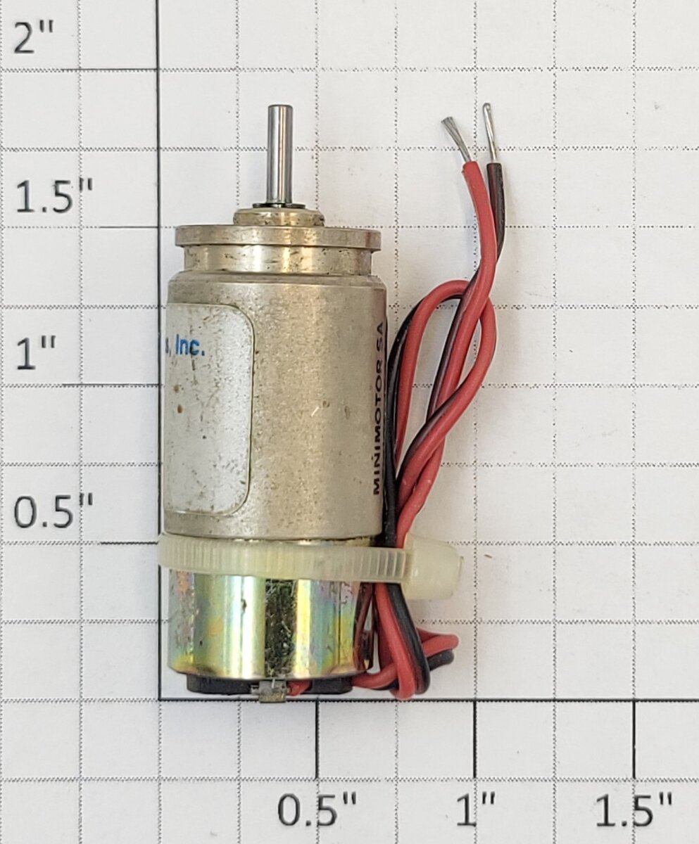 Faulhaber 1624E006S 6-Volt DC Motor with Gearbox and Wire