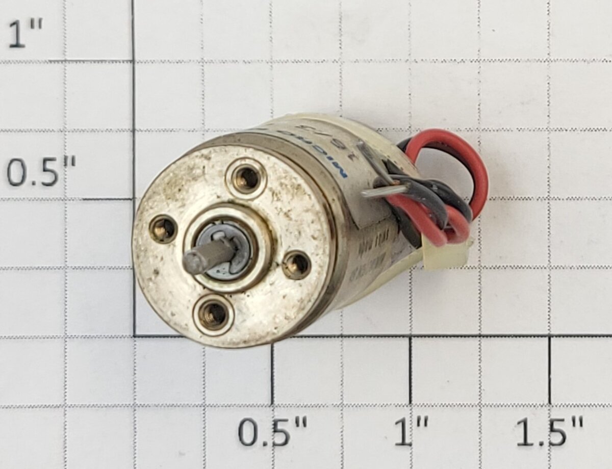 Faulhaber 1624E006S 6-Volt DC Motor with Gearbox and Wire