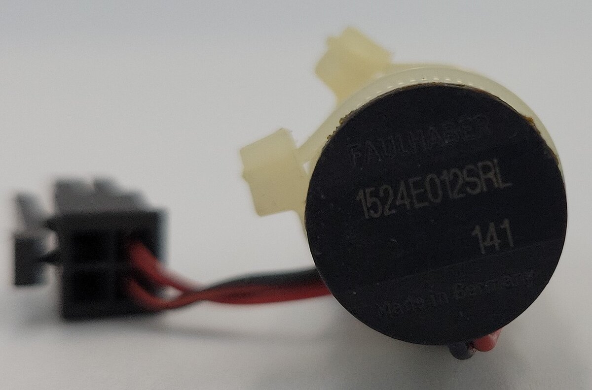Faulhaber 1524E012SRL 12-Volt DC Can Motor with Encoder, Gearbox and Wire