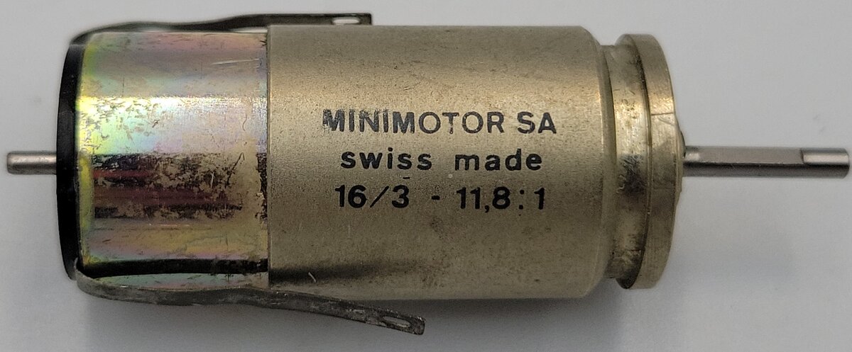 Faulhaber 1524E012S 12-Volt DC Can Motor with Gearbox
