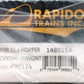 Rapido Trains 148016A HO Central Vermont GLa 2-Bay Hopper #20175