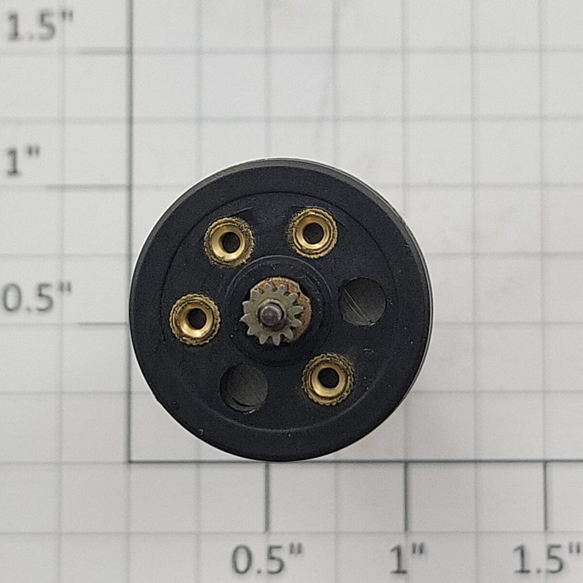 Faulhaber 2233F012S 12-Volt DC Can Motor with Pinion Gear