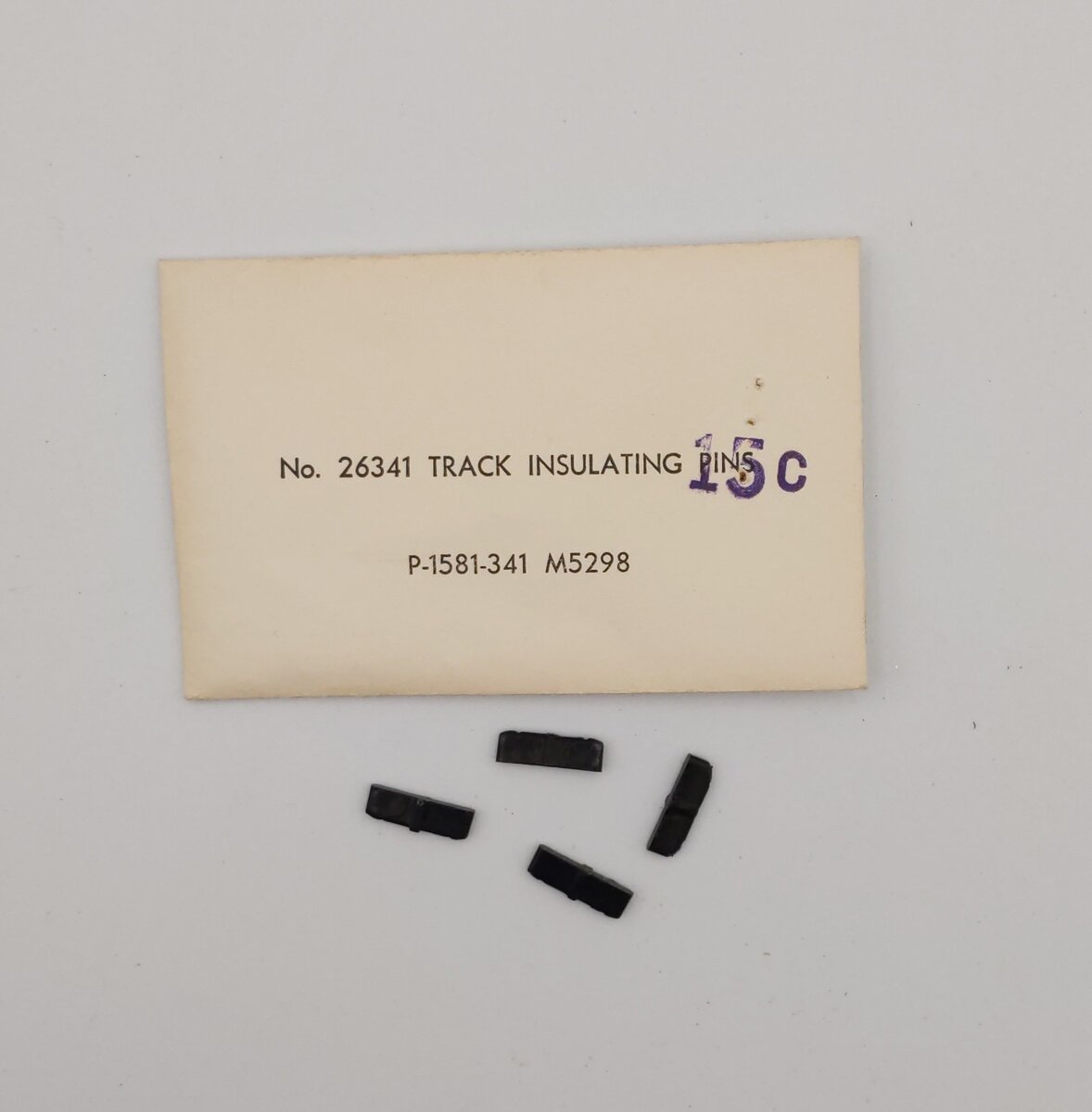 American Flyer 26341 S Gauge Track Insulating Pins