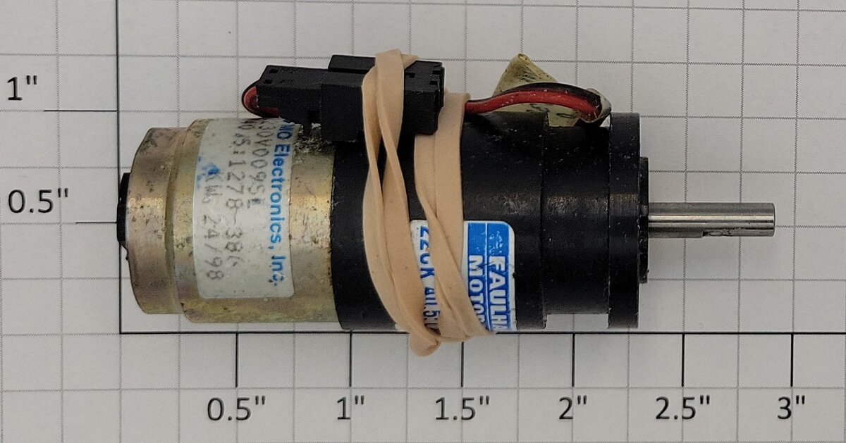 Faulhaber 2230V009S 9 Volt DC Can Micromotor with Wiring