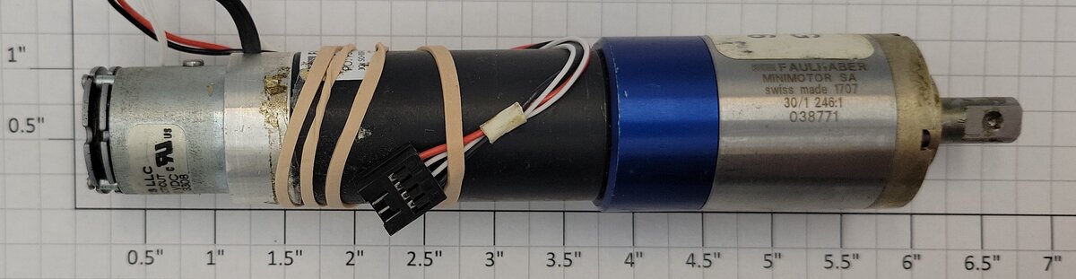 Faulhaber 038771 12 Volt DC Can Minimotor with Wiring