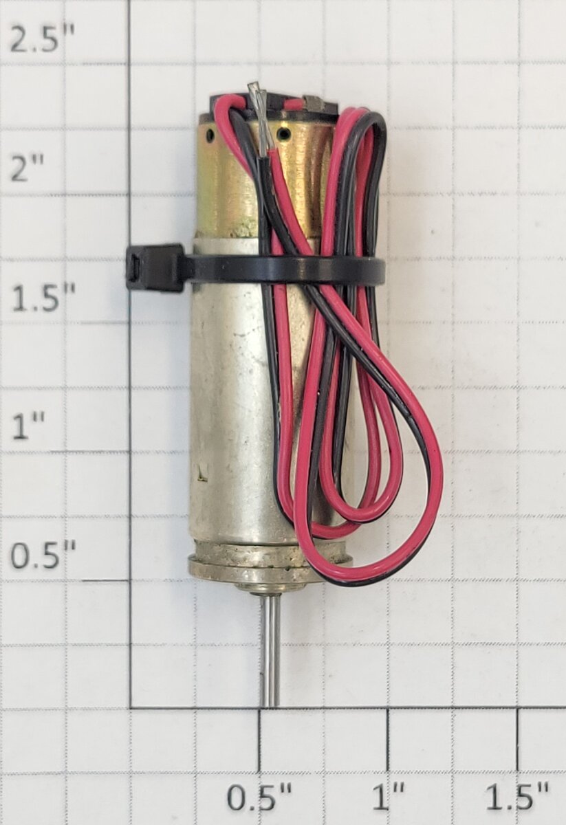 Faulhaber 1524E009S 9-Volt DC Can Motor with Gearbox and Wire