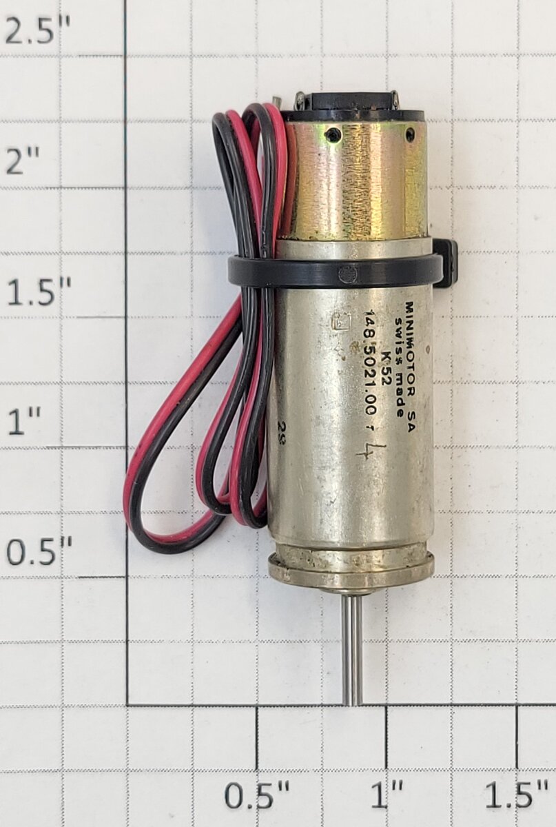 Faulhaber 1524E009S 9-Volt DC Can Motor with Gearbox and Wire