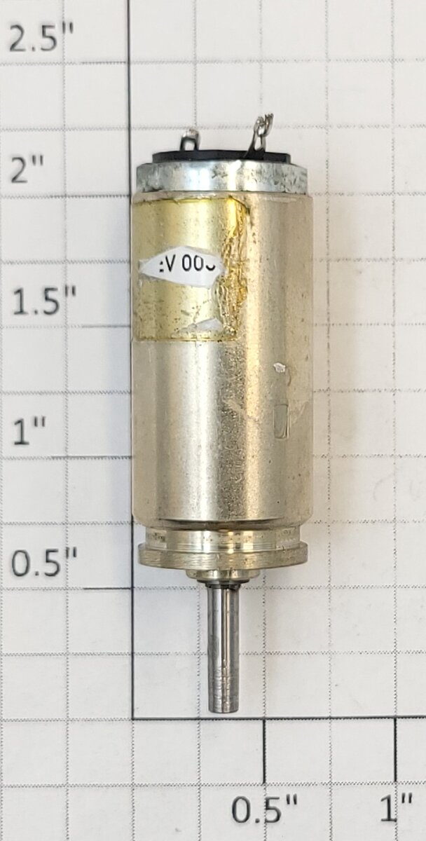 Faulhaber 1616E018S 18-Volt DC Can Motor with Gearbox