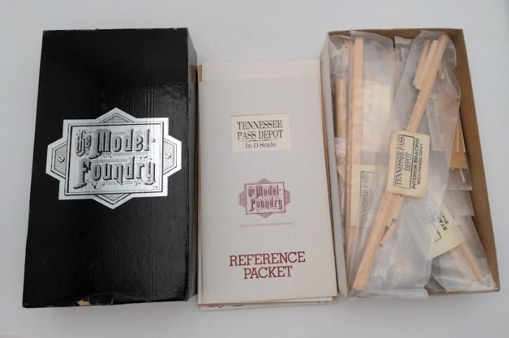 Builders-in-Scale MF-5 O & On3 Tennesse Pass Depot/CG & T Hose Co. Building Kit