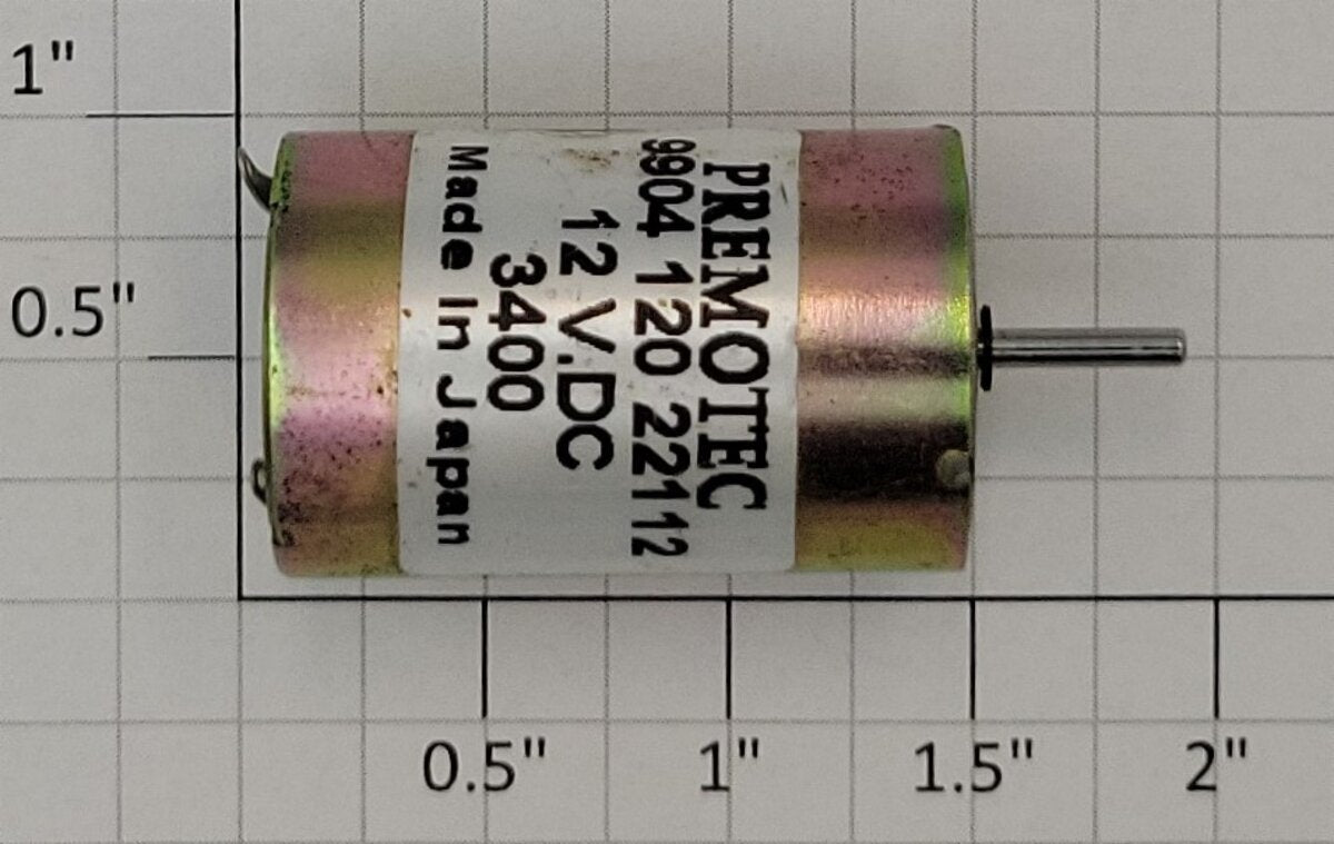 Premotec 990412022112 12 Volt Brushed DC Motor