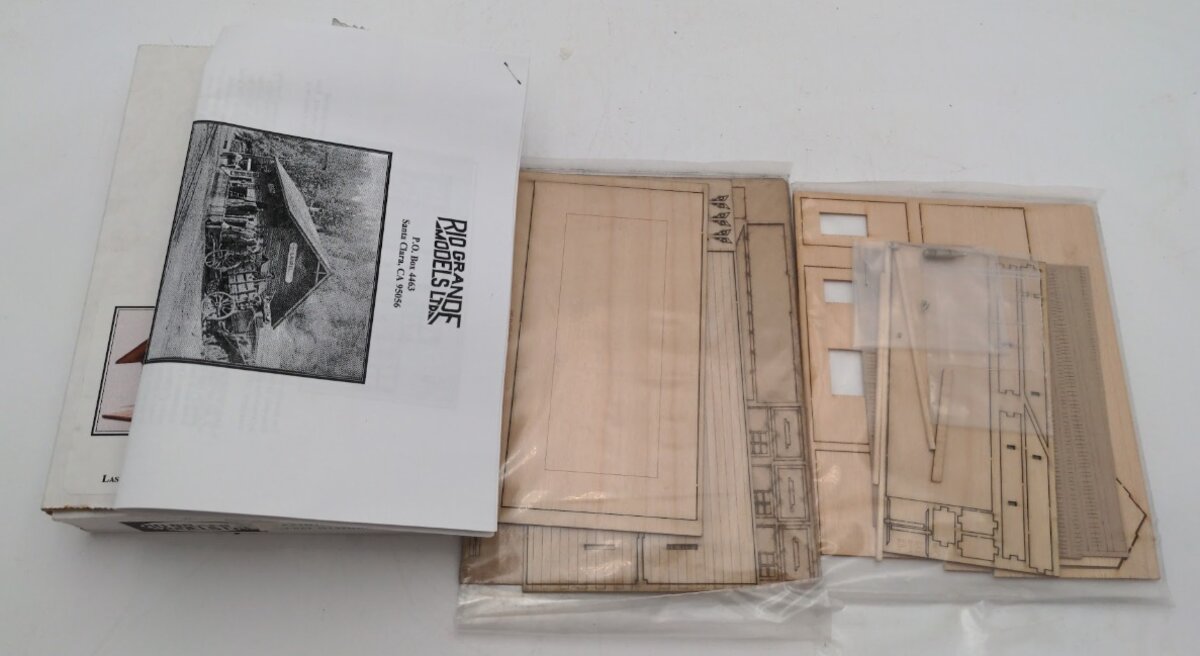 Rio Grande Models 3107-LS Laurel Station Laser Cut Wood Building Kit