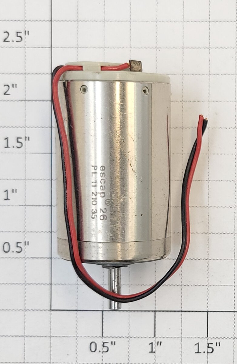 Escap 26 PL 11 210 35 12 Volt Brushed DC Can Motor with Wires