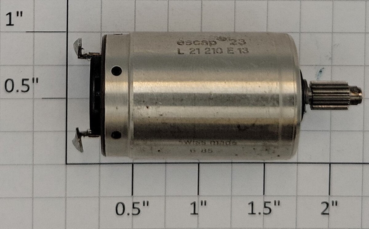 Escap 23 L 21 210 E 13 12 Volt DC Can Gear Motor