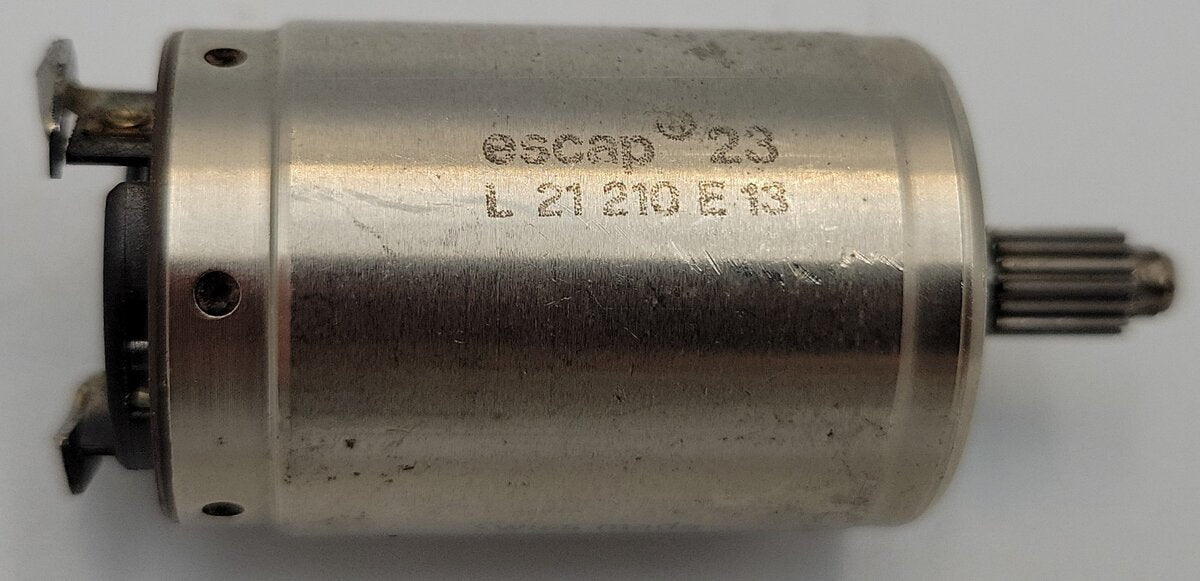 Escap 23 L 21 210 E 13 12 Volt DC Can Gear Motor