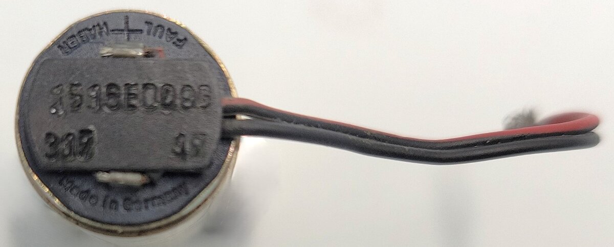 Faulhaber 1516E009G 9-Volt DC Can Micromotor with Gearbox and Wire
