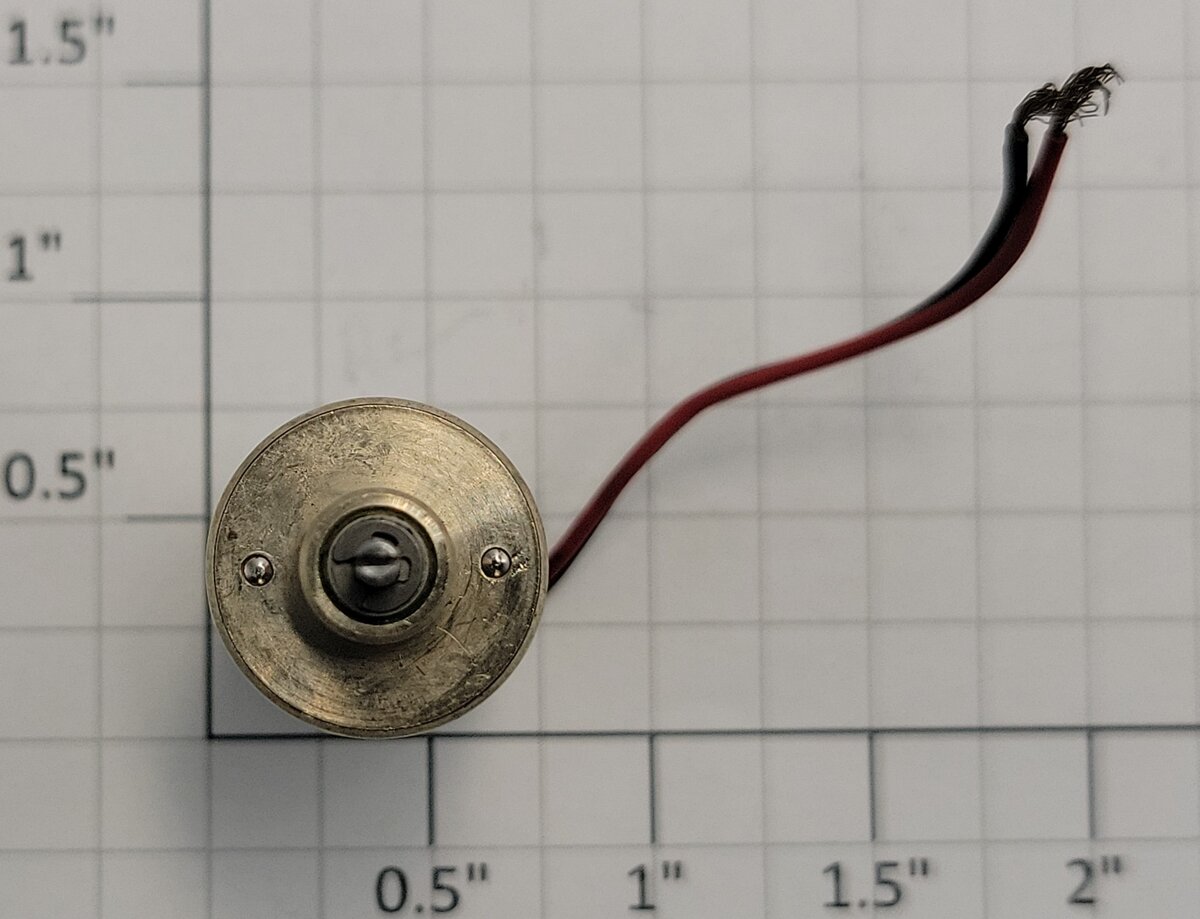 Faulhaber 1516E009G 9-Volt DC Can Micromotor with Gearbox and Wire