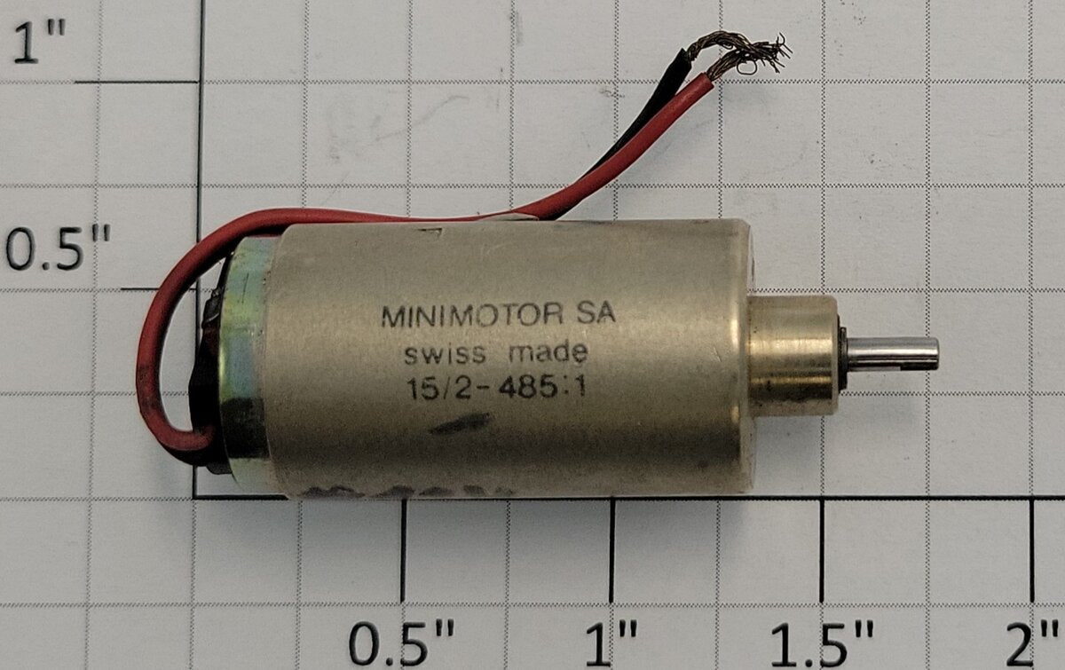 Faulhaber 1516E009G 9-Volt DC Can Micromotor with Gearbox and Wire