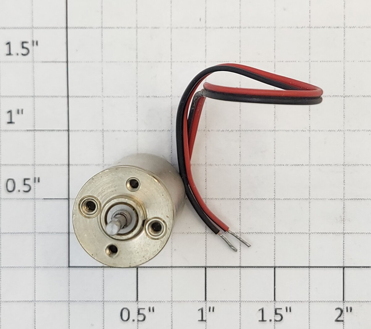 Faulhaber 1516E006S 6-Volt DC Can Motor with Gearbox
