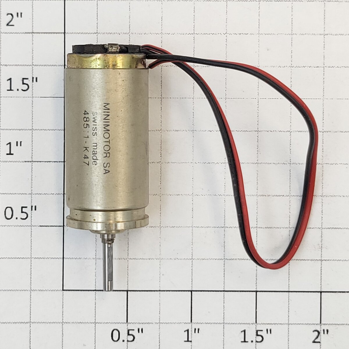 Faulhaber 1516E006S 6-Volt DC Can Motor with Gearbox