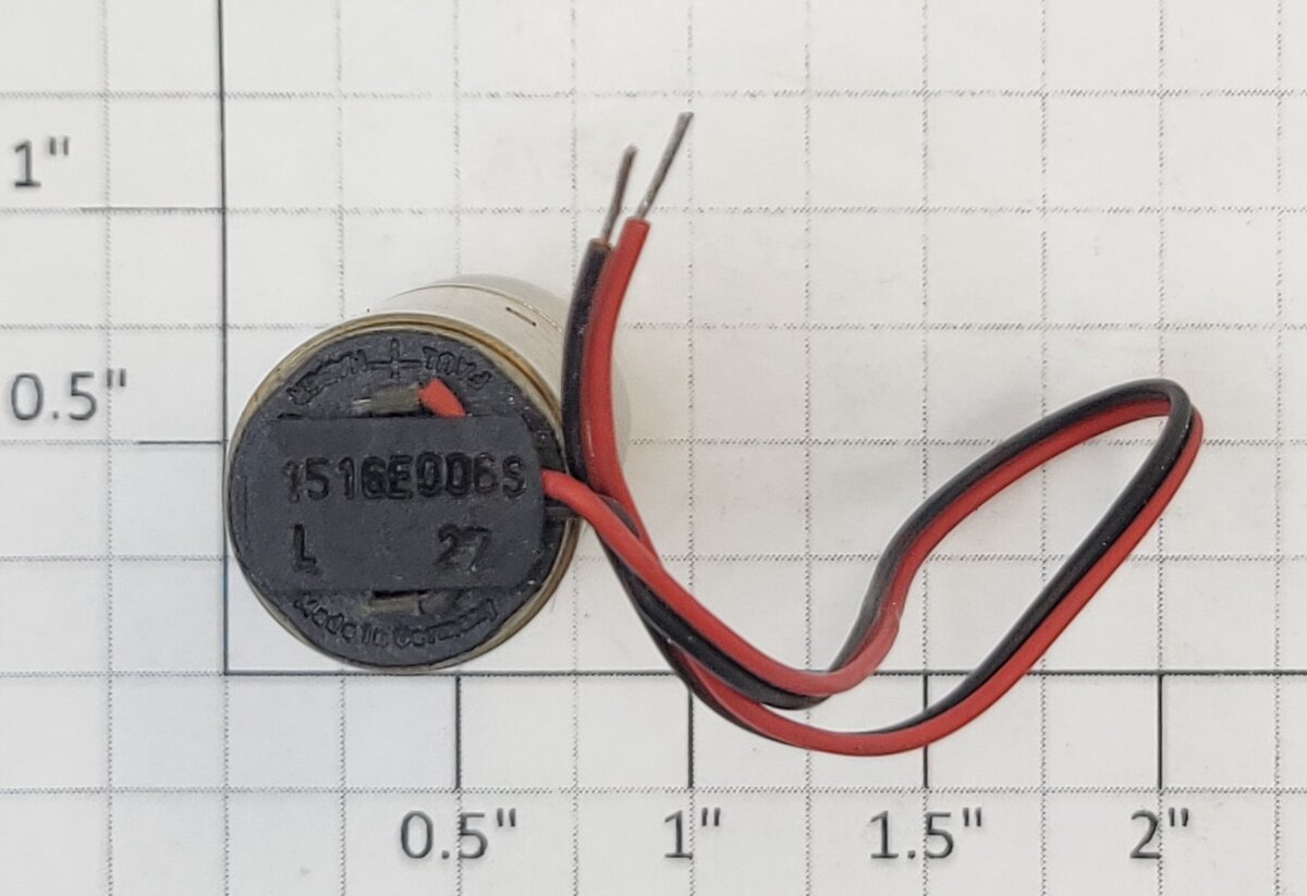 Faulhaber 1516E006S 6-Volt DC Can Motor with Gearbox