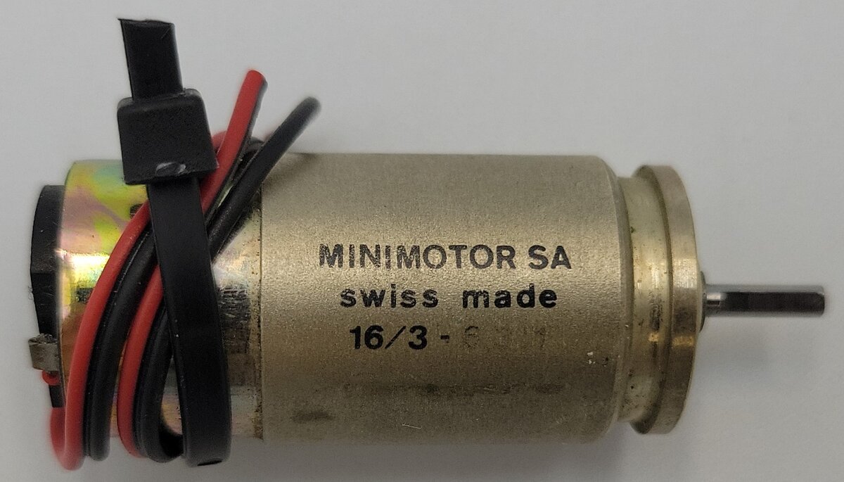 Faulhaber 1624E006S 6-Volt DC Can Motor with Gearbox and Wire