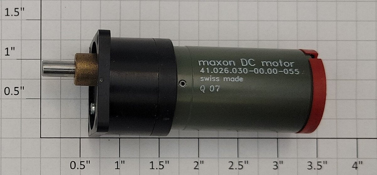 Maxon 41.026.030-00.00-055 20-Volt DC Can Gear Motor