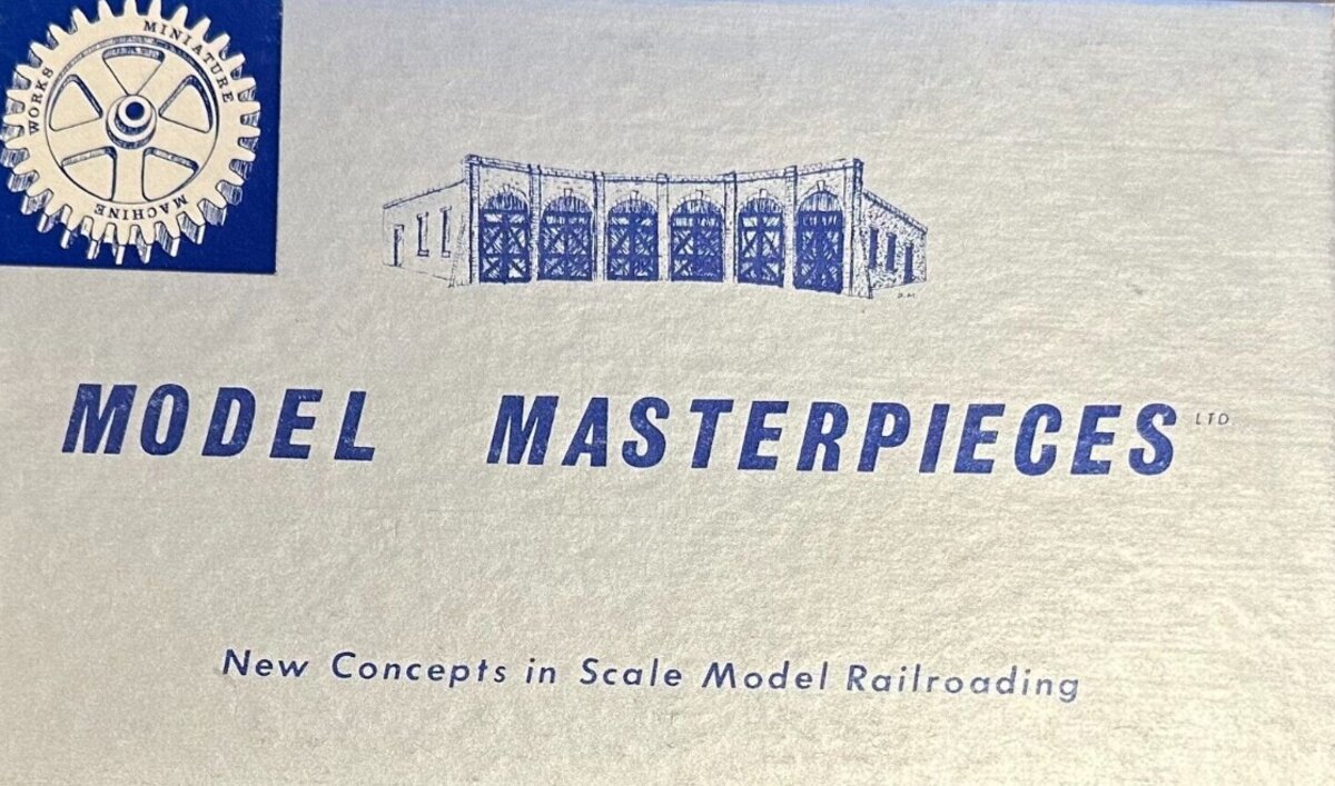 Model Masterpieces 509 HO Scale Miniature Machine Works Horizontal Boiler Kit